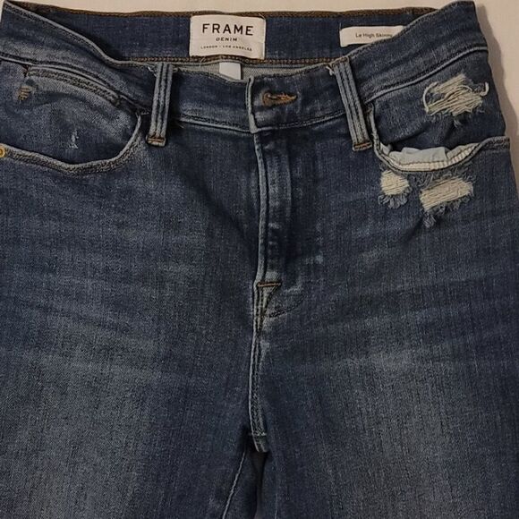Frame high waist jeans size 26 - Picture 3 of 12